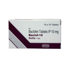 Baclof 10 mg Intas Pharmaceuticals